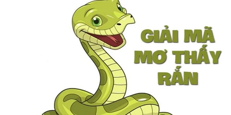 Mơ thấy rắn tốt hay xấu tùy vào từng trường hợp